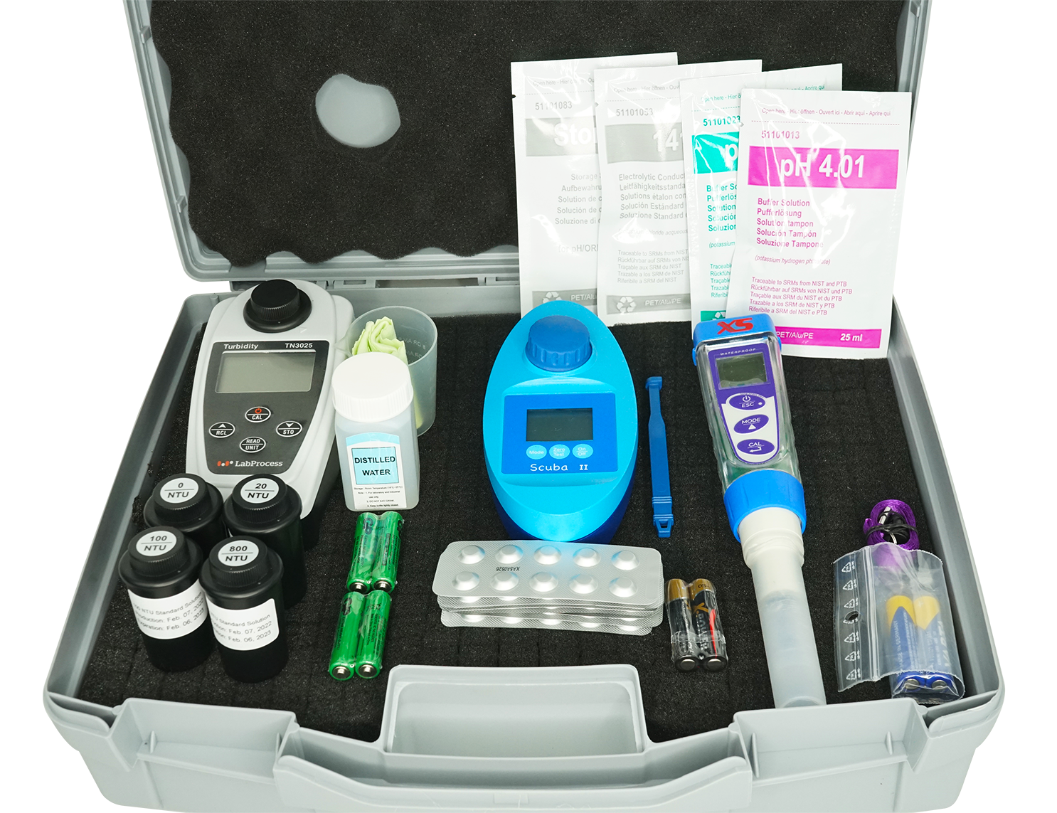 Kit Legionella Maleta 4