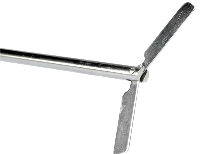 Varilla agitadora acero inoxidable tipo 1