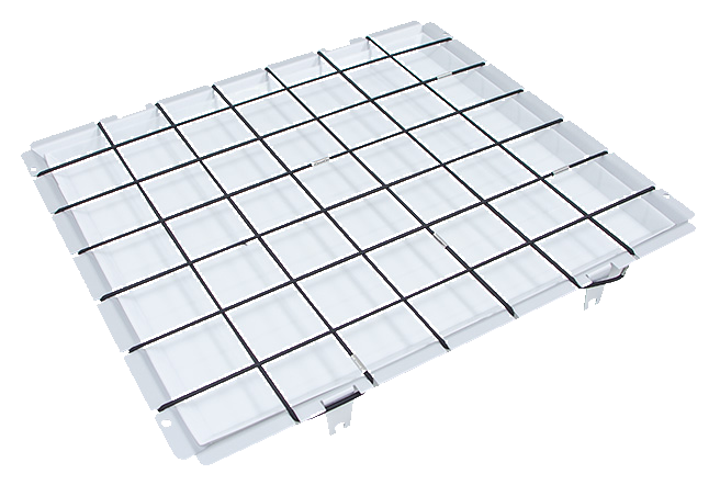 Plataforma con material antideslizante