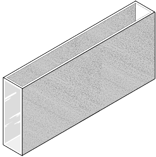 Cubeta de cuarzo de 100 mm de paso.