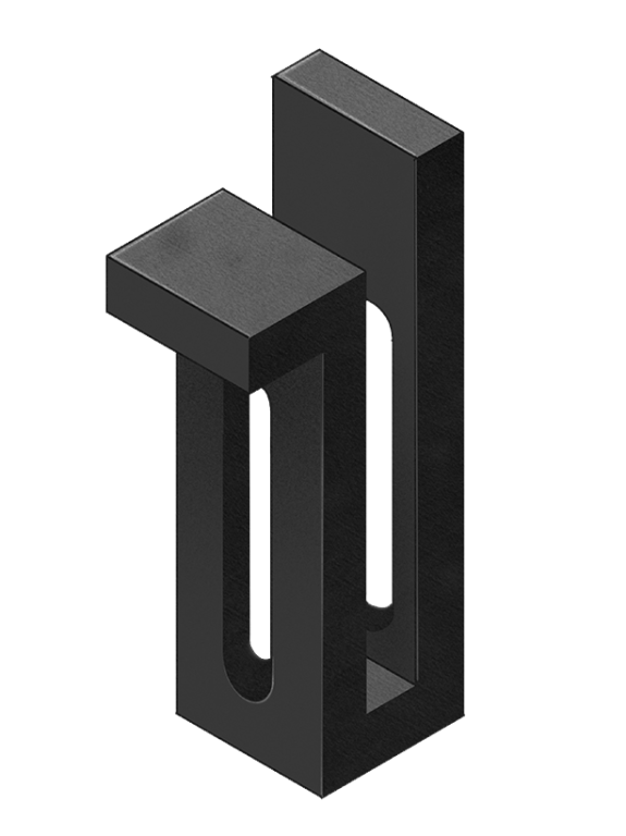 Adaptador para cubetas de 1 mm de paso.