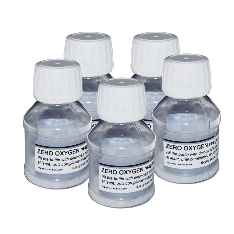 Kit de 5 botellas 0% oxígeno para OXY 7 y 70
