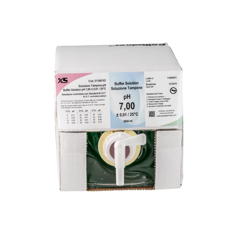 Disolución tampón pH 7.00, Politainer de 5 litros