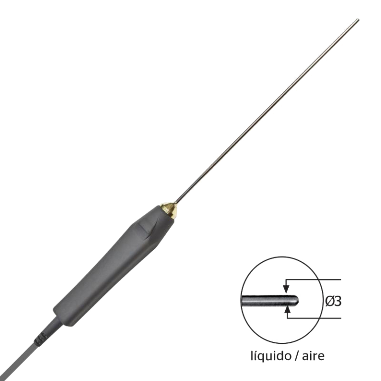 Sonda de temperatura Pt100 INMERSIÓN