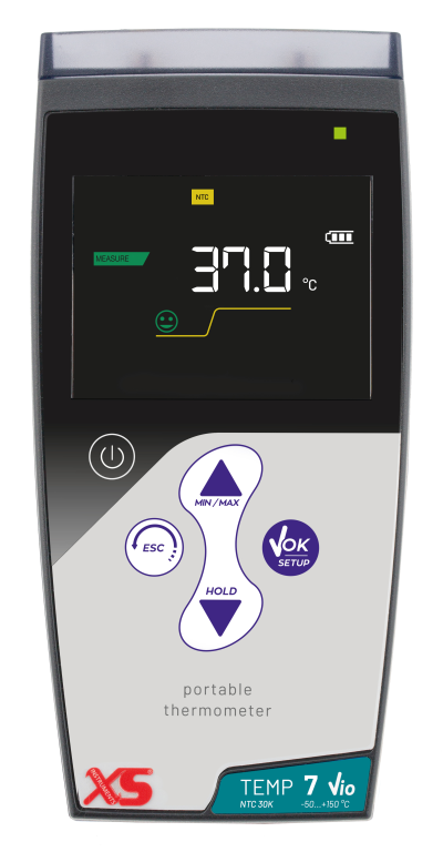 Termómetro portátil TEMP 7 VIO NTC