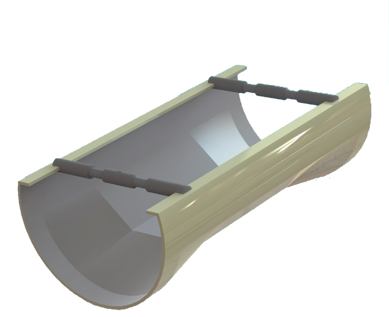 Canal Bowlus para medición del caudal