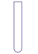 Tubo de vidrio T15G